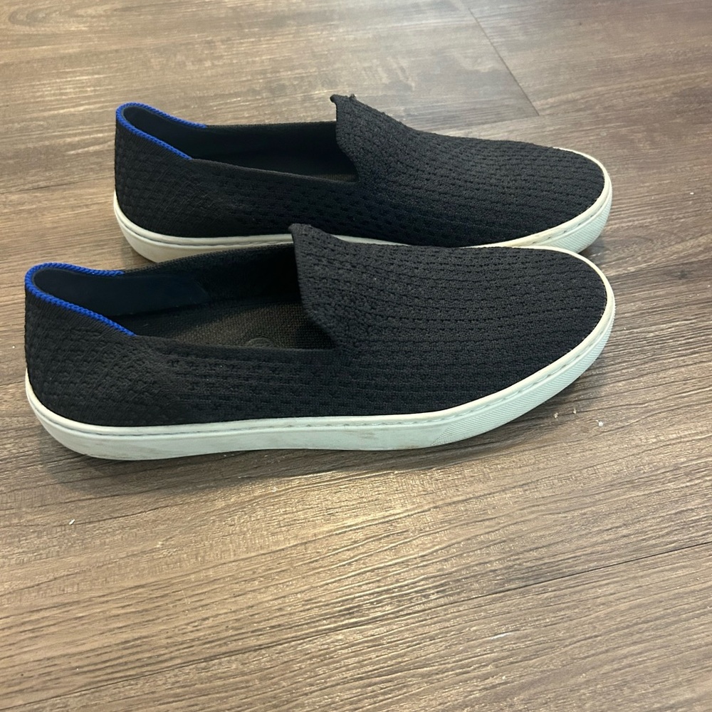Rothy’s Black Slip-On Shoes
